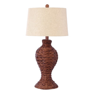 Kyla 31" Seagrass Weave LED Table Lamp