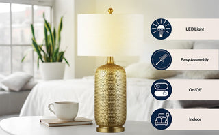 Leland 30" Resin LED Table Lamp