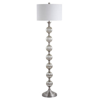 Royal 60.5" Glass/Metal LED Floor Lamp