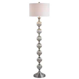 Royal 60.5" Glass/Metal LED Floor Lamp