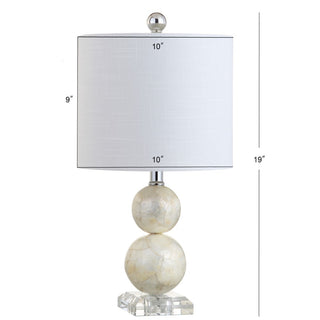 Emma 19" Seashell LED Table Lamp