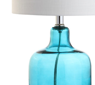 Javor 19" Glass Bell LED Table Lamp