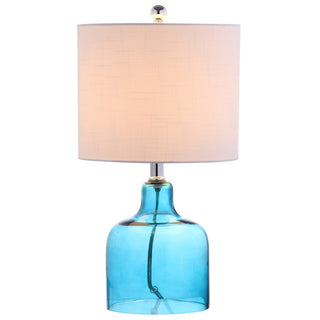 Javor 19" Glass Bell LED Table Lamp