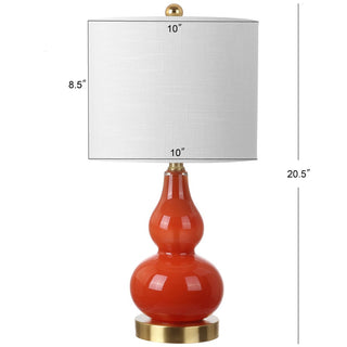 Aliza 20.5" Mini Glass LED Table Lamp