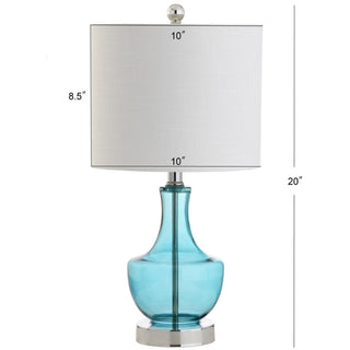 Carlos 20" Mini Glass LED Table Lamp