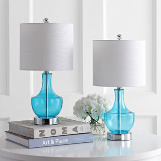 Carlos 20" Mini Glass LED Table Lamp