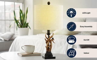 Sasha 20.5" Resin Mini LED Table Lamp