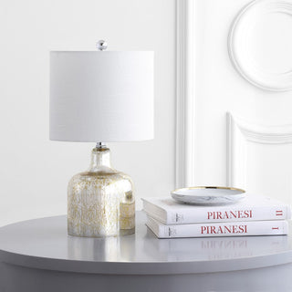 Javor 19" Glass Bell LED Table Lamp