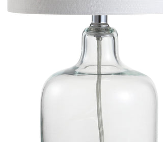 Javor 19" Glass Bell LED Table Lamp