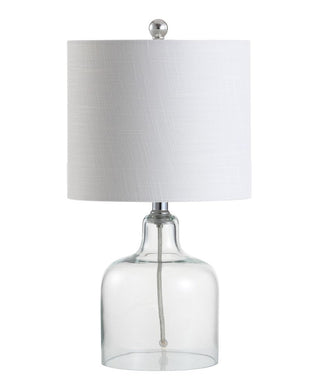 Javor 19" Glass Bell LED Table Lamp