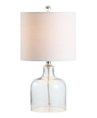 Javor 19" Glass Bell LED Table Lamp