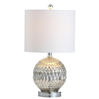 Grafton 20.5" Glass/Metal LED Table Lamp