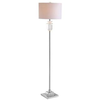 Jazmine 63" Crystal/Metal LED Floor Lamp