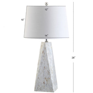 Niko 28" Seashell LED Table Lamp