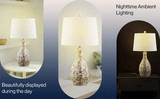 Xander 26.5" Seashell LED Table Lamp