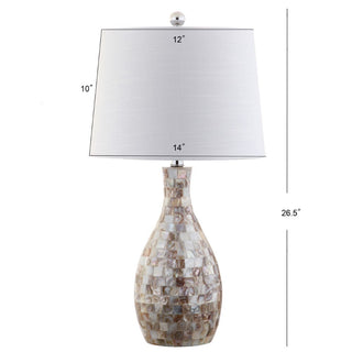 Xander 26.5" Seashell LED Table Lamp