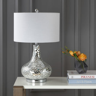 Dax 26" Mirrored Mosaic LED Table Lamp