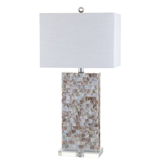 Lola 29" Seashell and Crystal LED Table Lamp