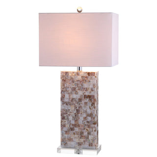 Lola 29" Seashell and Crystal LED Table Lamp