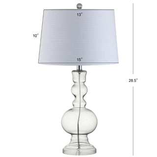 Kelly 28.5" Glass LED Table Lamp, Set of 2