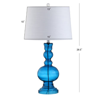 Kelly 28.5" Glass LED Table Lamp, Set of 2