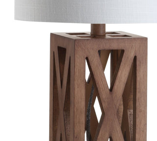 Bullfinch 21.5" Wood LED Table Lamp