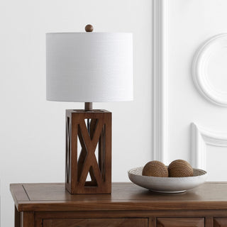 Bullfinch 21.5" Wood LED Table Lamp