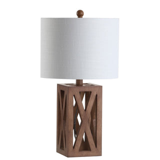 Bullfinch 21.5" Wood LED Table Lamp