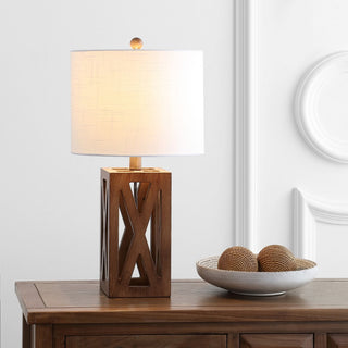 Bullfinch 21.5" Wood LED Table Lamp