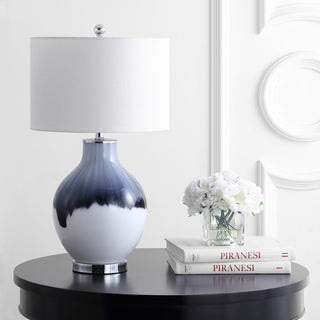 Canary 27" Glass/Metal LED Table Lamp