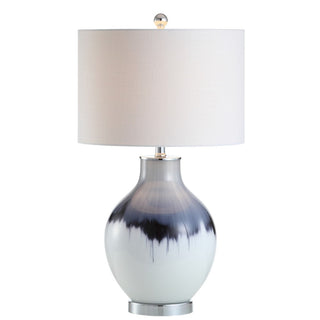 Canary 27" Glass/Metal LED Table Lamp