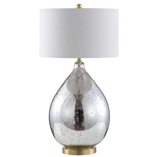 Bluebird 30.75" Glass/Metal LED Table Lamp