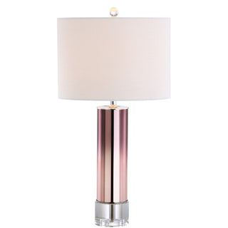 Amber 27" Glass/Crystal LED Table Lamp