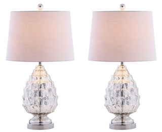 Diana 25.5" Glass LED Table Lamp, Set of 2