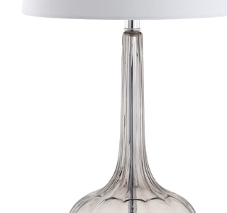 Sophia 28.5" Glass Teardrop LED Table Lamp, Set of 2