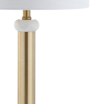 Kelvin 27" Metal/Marble LED Table Lamp