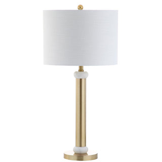 Kelvin 27" Metal/Marble LED Table Lamp