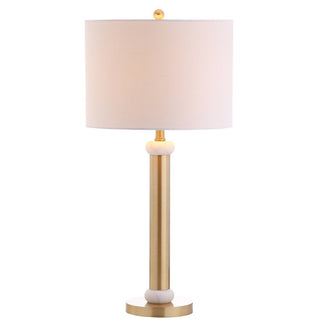 Kelvin 27" Metal/Marble LED Table Lamp