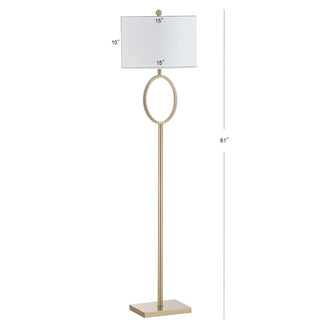 Morgan 61" Metal LED Floor Lamp