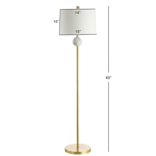 Firefly 60" Modern Metal/Resin LED Floor Lamp