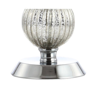 Dwarf 30.5" Silvered Orbs Glass/Metal LED Table Lamp