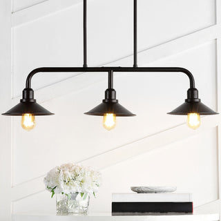 Mccarthy 34.25" Metal Farmhouse Industrial LED Pendant