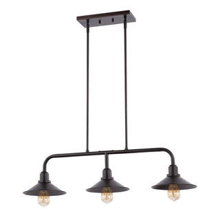 Mccarthy 34.25" Metal Farmhouse Industrial LED Pendant