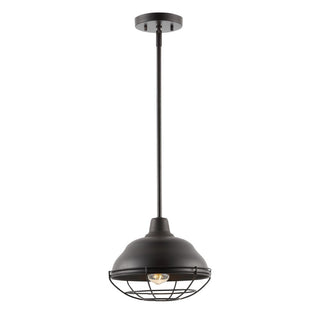 Bridgemoor 10.38" Industrial Farmhouse Iron LED Pendant