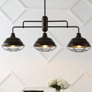 Bridgemoor 10.38" Industrial Farmhouse Iron LED Pendant