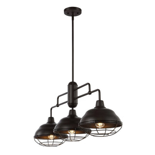 Bridgemoor 10.38" Industrial Farmhouse Iron LED Pendant