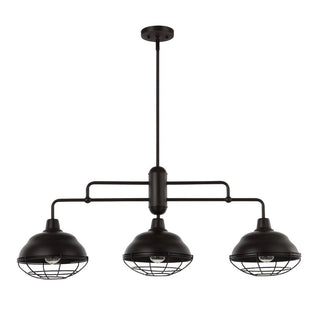 Bridgemoor 10.38" Industrial Farmhouse Iron LED Pendant