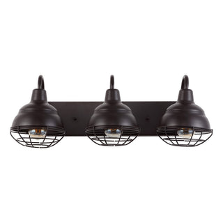 Bridgemoor 24.5" Industrial Farmhouse Iron LED Vanity