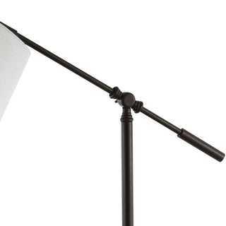 wind 24" Classic Contemporary Iron LED Task Lamp with USB Charging Port