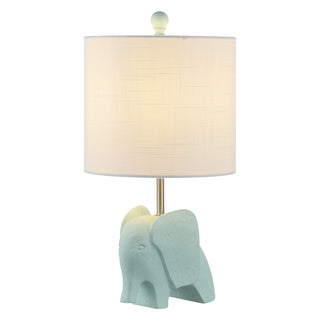 Koda Eclectic Southwestern Resin/Iron Elephant LED Kids Table Lamp